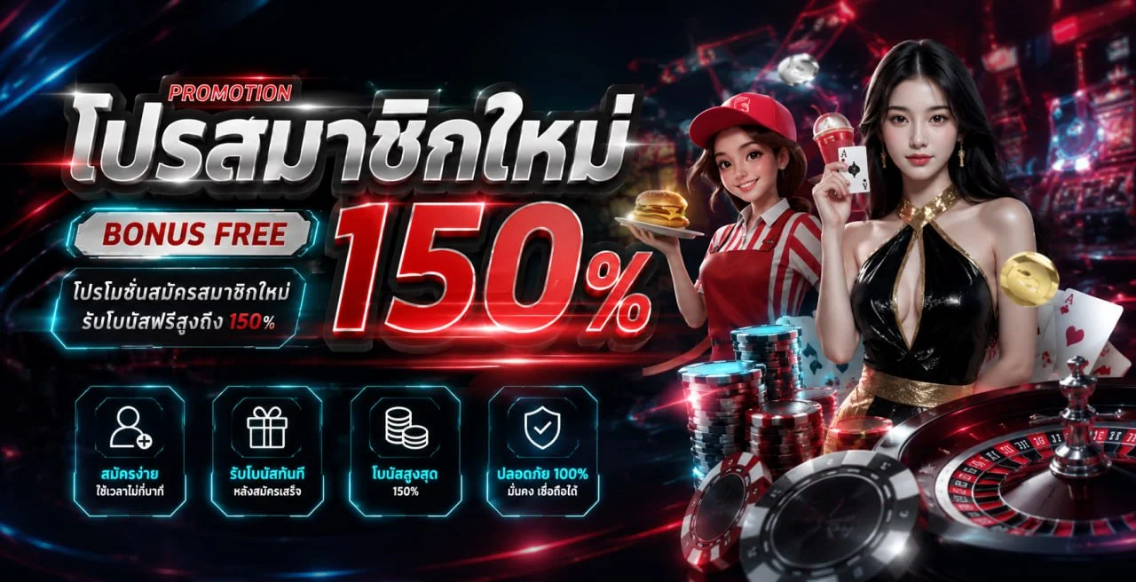 โปรโมชั่น 388GOAL คาสิโนและสล็อตธีมแดงดำ